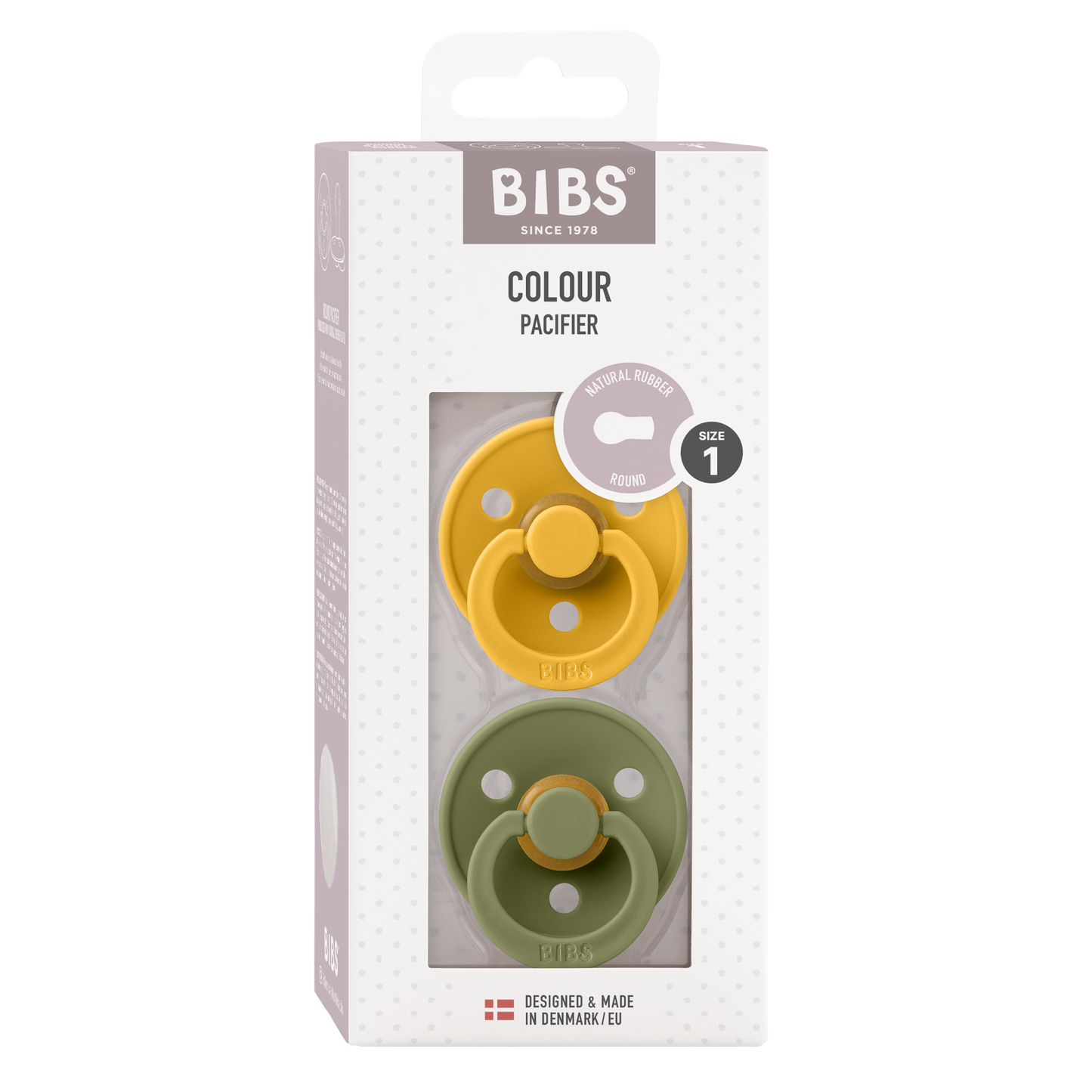 BIBS - COLOUR | SIZE1 Pacifier