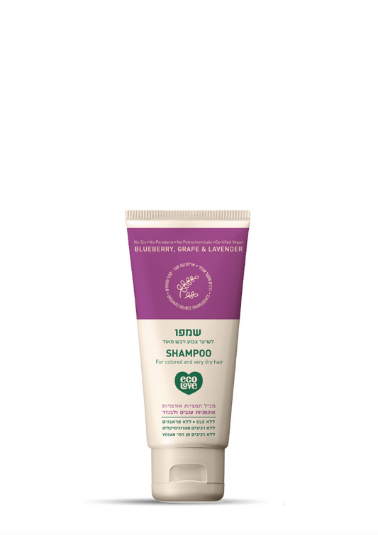 EcoLove Travel Shampoo for Dyed and Very Dry Hair