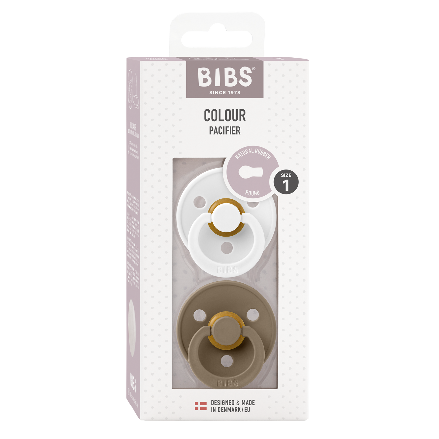 BIBS - COLOUR | SIZE1 Pacifier