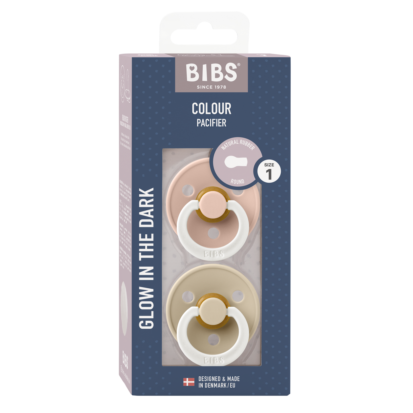 BIBS - COLOUR | SIZE1 Pacifier