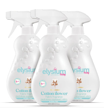 Baby Fabric Spray Freshener and Room Spray - Non Toxic Ingredients, Alcohol Free and Allergan Free Linen Spray for Bedding and Air Freshener – Long-Lasting Fragrance Refresher and Deodorizer Spray.