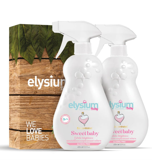 Baby Fabric Spray Freshener and Room Spray - Non Toxic Ingredients, Alcohol Free and Allergan Free Linen Spray for Bedding and Air Freshener – Long-Lasting Fragrance Refresher and Deodorizer Spray.